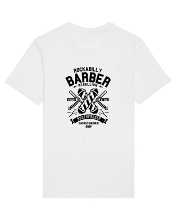 Rockabilly Barber Rebellion Black White