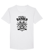 Rockabilly Barber Rebellion Black Tricou mânecă scurtă guler larg Bărbat Skater