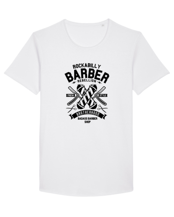 Rockabilly Barber Rebellion Black White