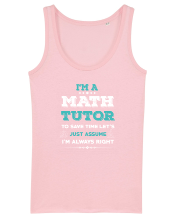 MATH TUTOR Cotton Pink