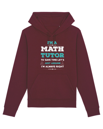 MATH TUTOR Burgundy