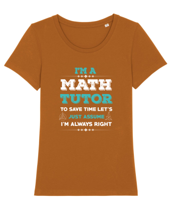 MATH TUTOR Roasted Orange
