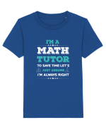 MATH TUTOR Tricou mânecă scurtă  Copii Mini Creator