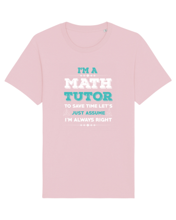MATH TUTOR Cotton Pink