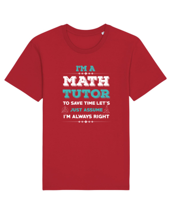 MATH TUTOR Red