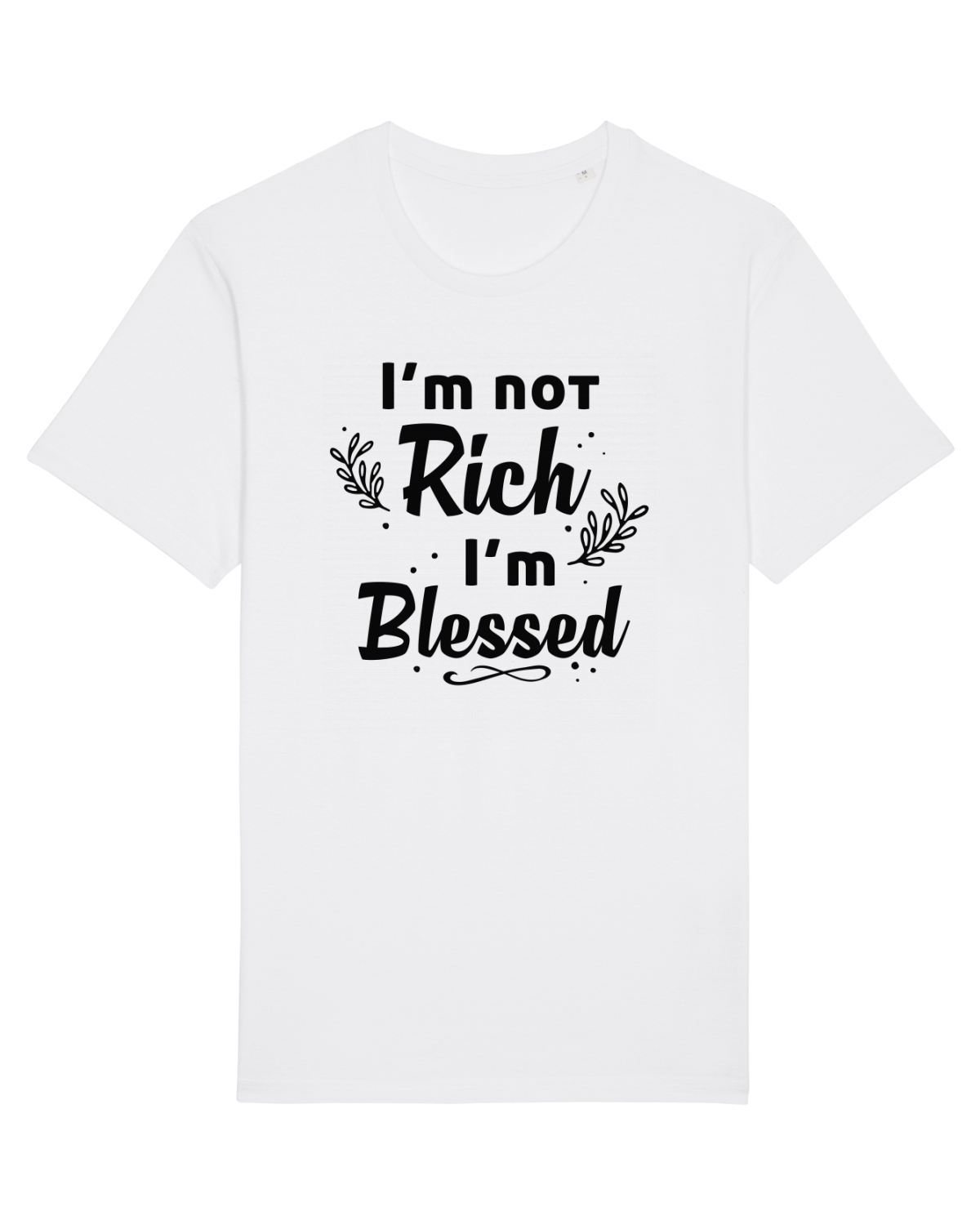 Tricou mânecă scurtă Unisex Rocker White