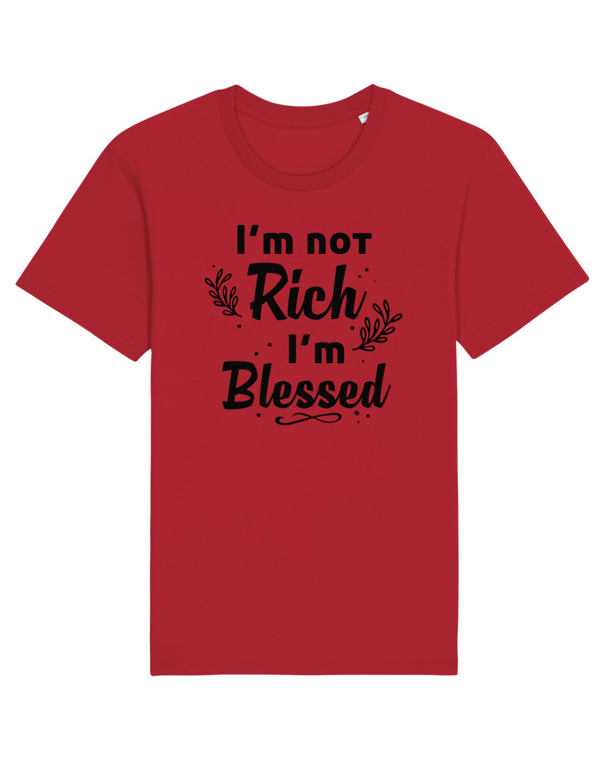 Tricou mânecă scurtă Unisex Rocker Red