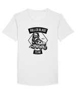 Rollerblade Team Black Tricou mânecă scurtă guler larg Bărbat Skater