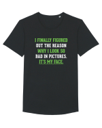 FACE Tricou mânecă scurtă guler larg Bărbat Skater