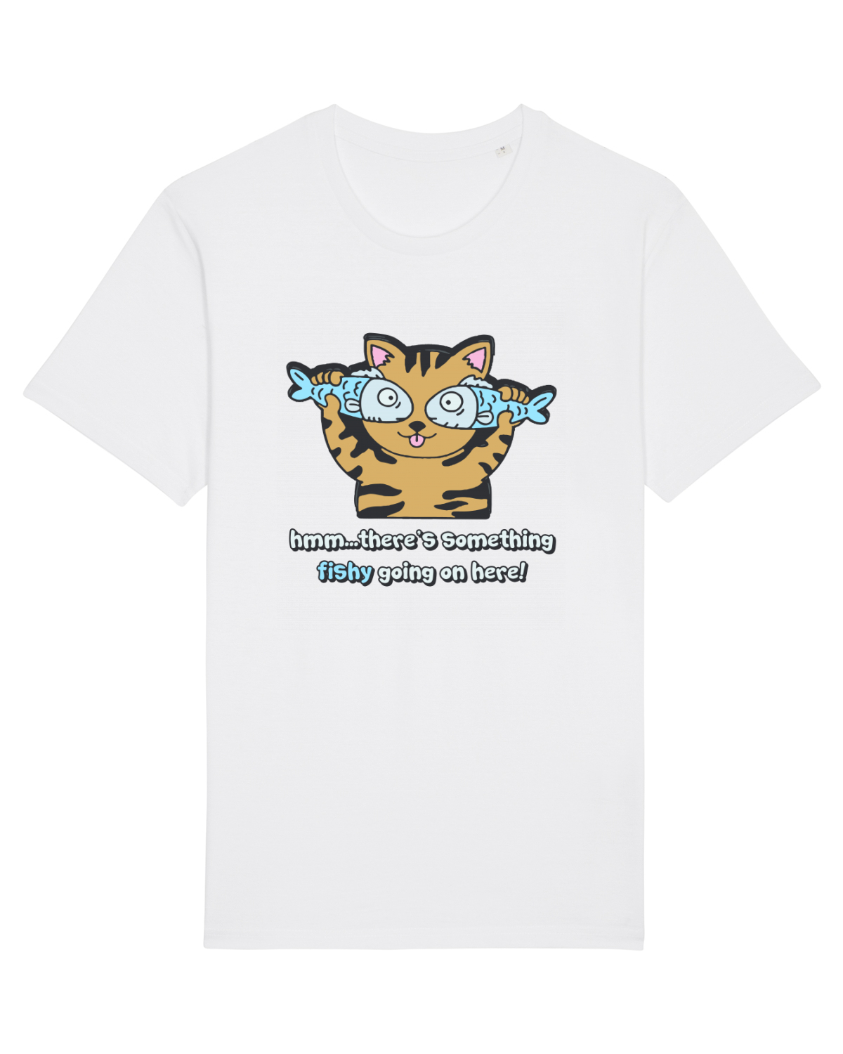 Tricou mânecă scurtă Unisex Rocker White