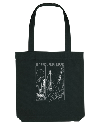 Viitor Inginer - Lansare Rachetă (alb) Black