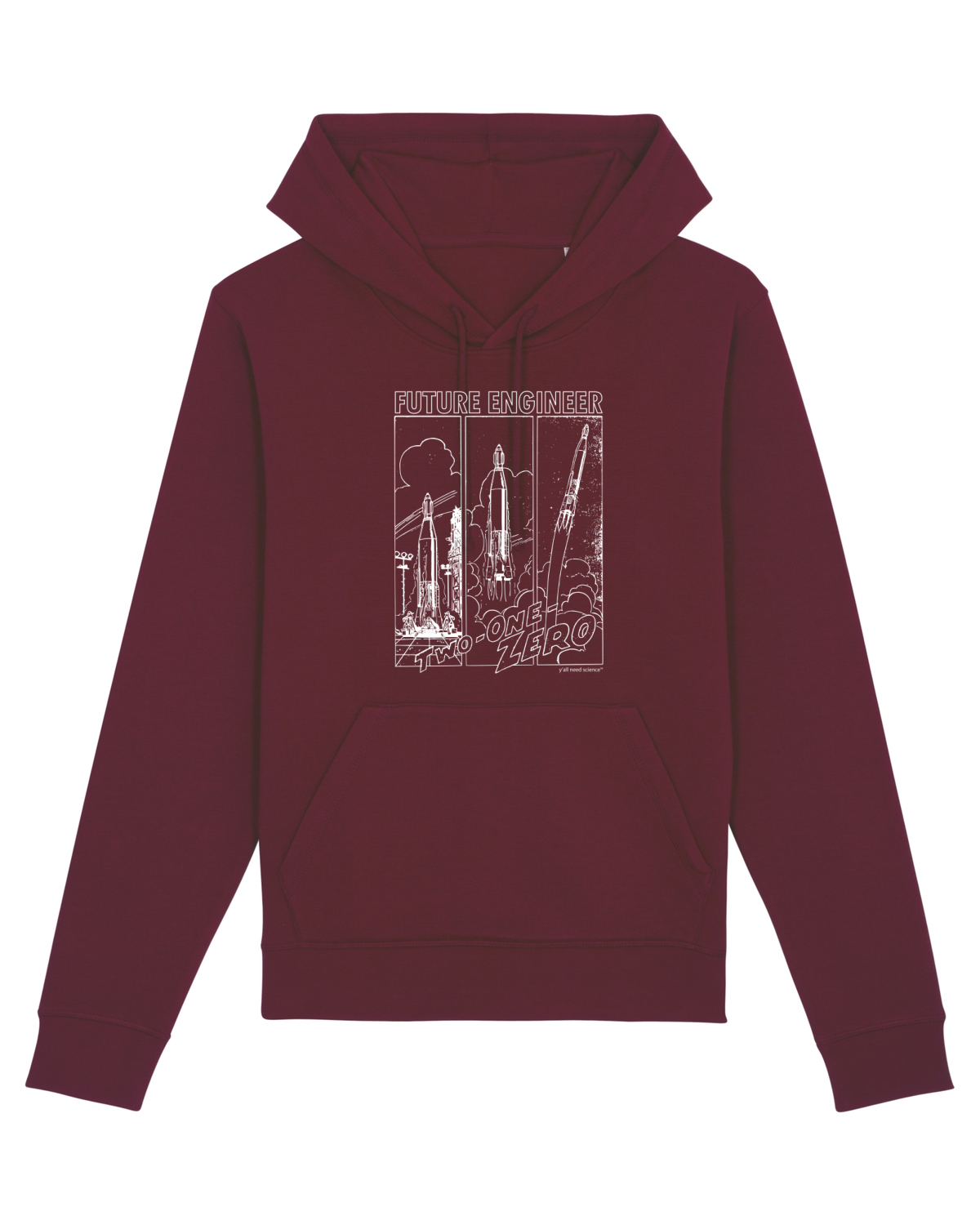Hanorac Unisex Drummer Burgundy