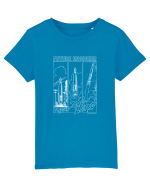 Viitor Inginer - Lansare Rachetă (alb) Tricou mânecă scurtă  Copii Mini Creator