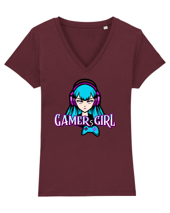 Gamer Girl Burgundy