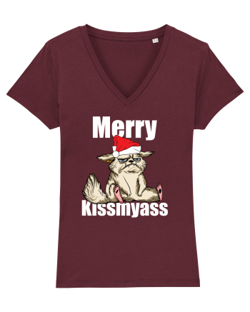 Merry Kissmyass Burgundy