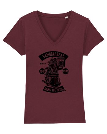 Samurai Beat Skeleton Black Burgundy