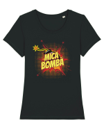 Familia de super eroi - Mica bomba Tricou mânecă scurtă guler larg fitted Damă Expresser