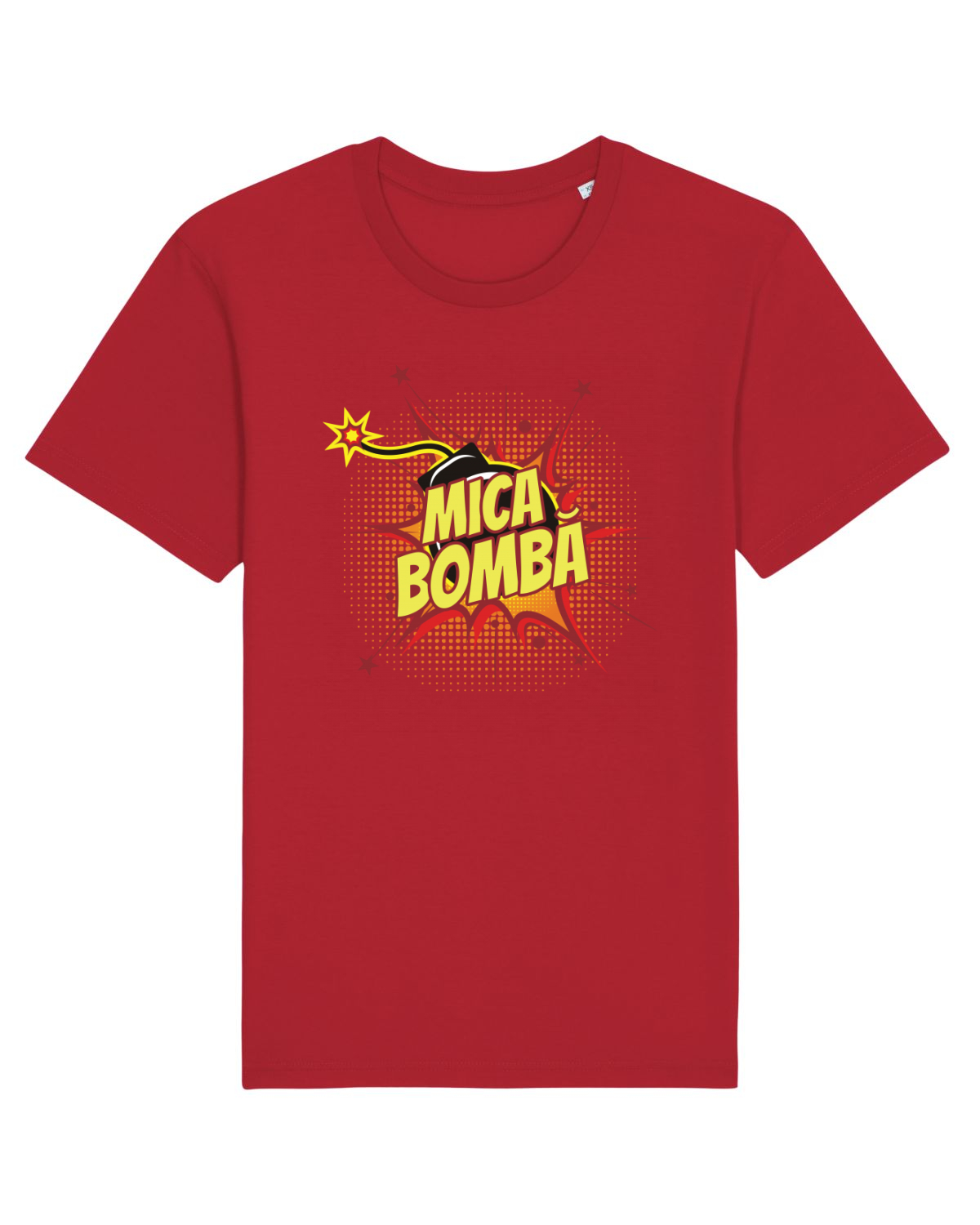Tricou mânecă scurtă Unisex Rocker Red