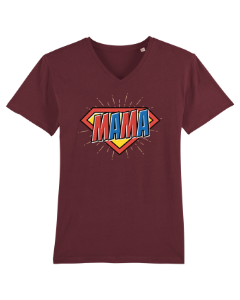 Familia de super eroi - Mama eroina Burgundy