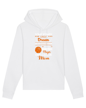 BASKETBALL MOM White