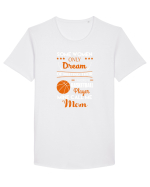 BASKETBALL MOM Tricou mânecă scurtă guler larg Bărbat Skater