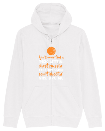BASKETBALL GIRL White