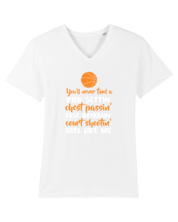 BASKETBALL GIRL White