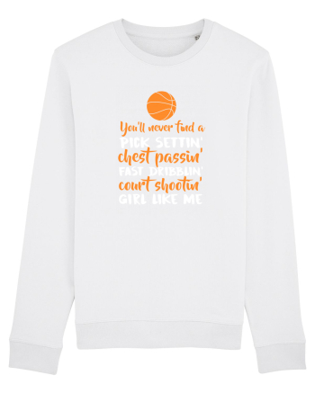 BASKETBALL GIRL White