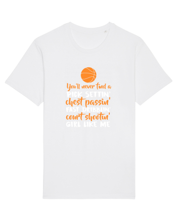 BASKETBALL GIRL White