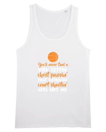 BASKETBALL GIRL White