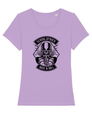 School of Rock Skull Black Lavender Dawn