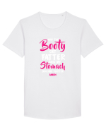 FITNESS Tricou mânecă scurtă guler larg Bărbat Skater