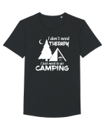 CAMPING Tricou mânecă scurtă guler larg Bărbat Skater