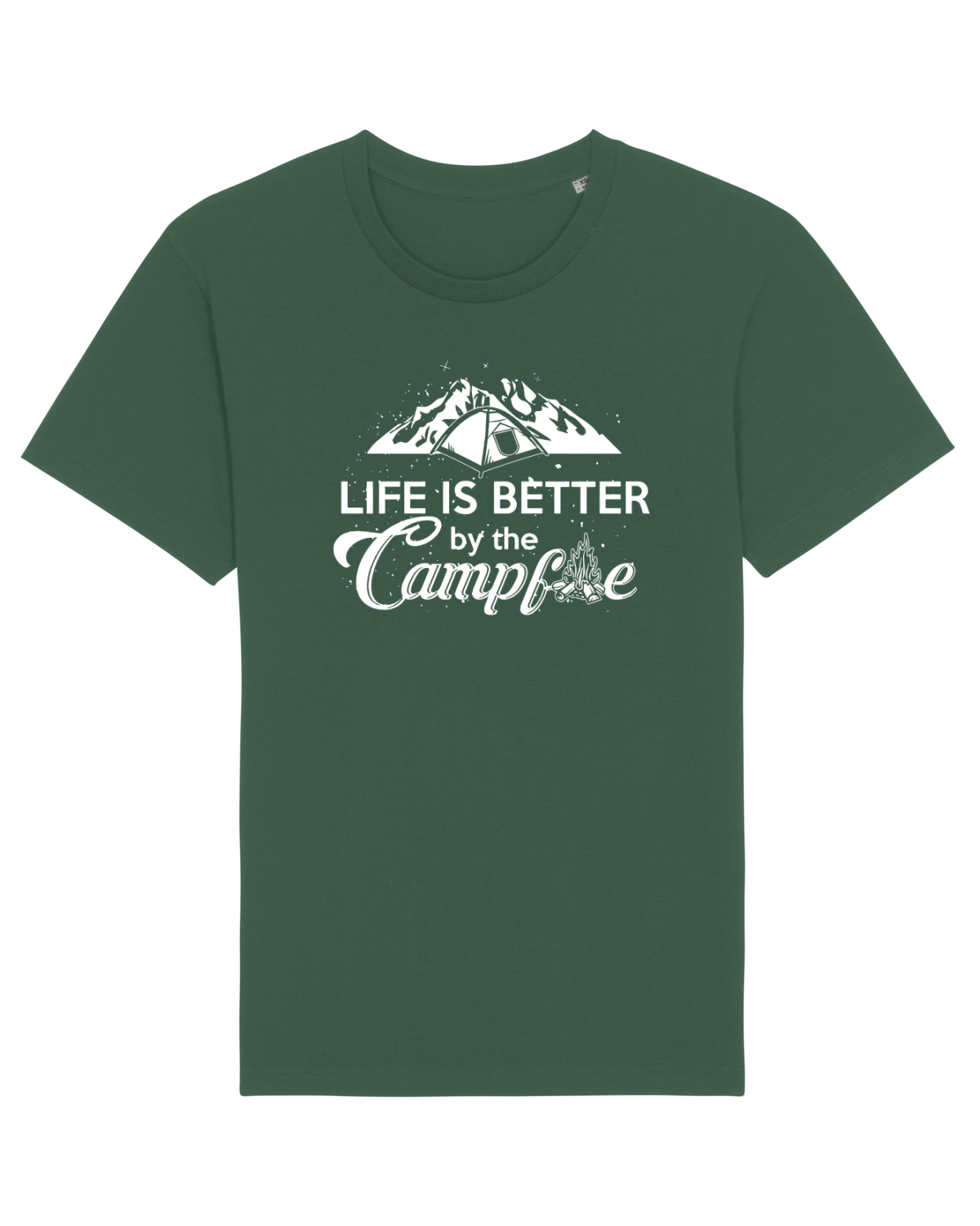 Tricou mânecă scurtă Unisex Rocker Bottle Green