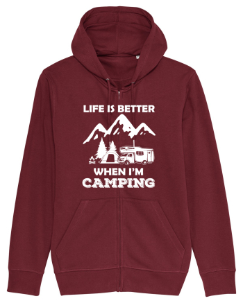 CAMPING Burgundy