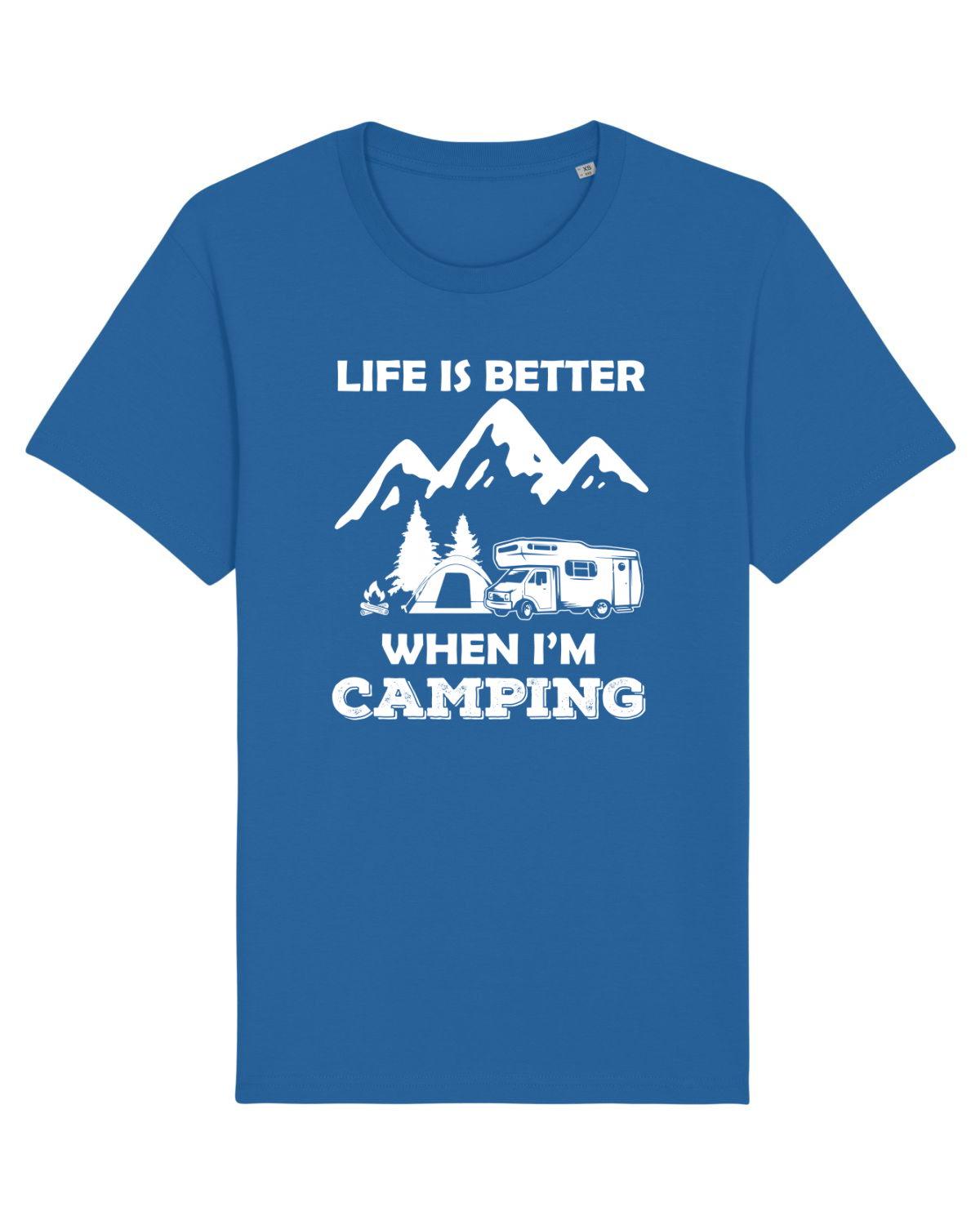Tricou mânecă scurtă Unisex Rocker Royal Blue