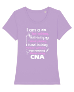 NURSE CNA Tricou mânecă scurtă guler larg fitted Damă Expresser