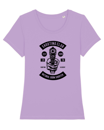 Pistol Shooting Black Lavender Dawn