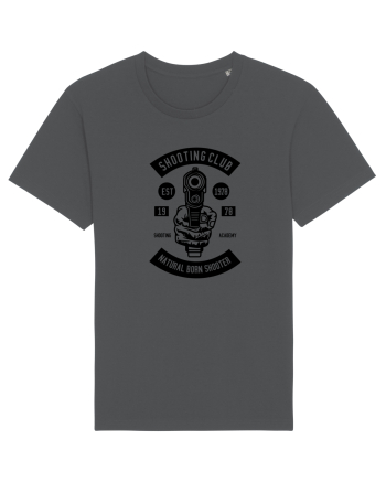 Pistol Shooting Black Anthracite