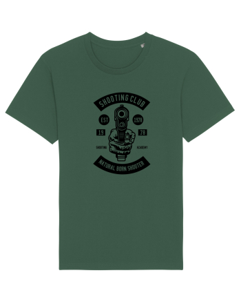 Pistol Shooting Black Bottle Green