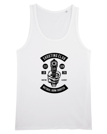 Pistol Shooting Black White