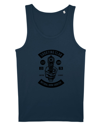 Pistol Shooting Black Navy