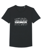 ENGINEER Tricou mânecă scurtă guler larg Bărbat Skater