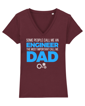 ENGINEER DAD Burgundy