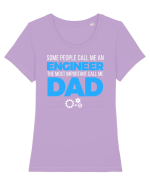 ENGINEER DAD Tricou mânecă scurtă guler larg fitted Damă Expresser