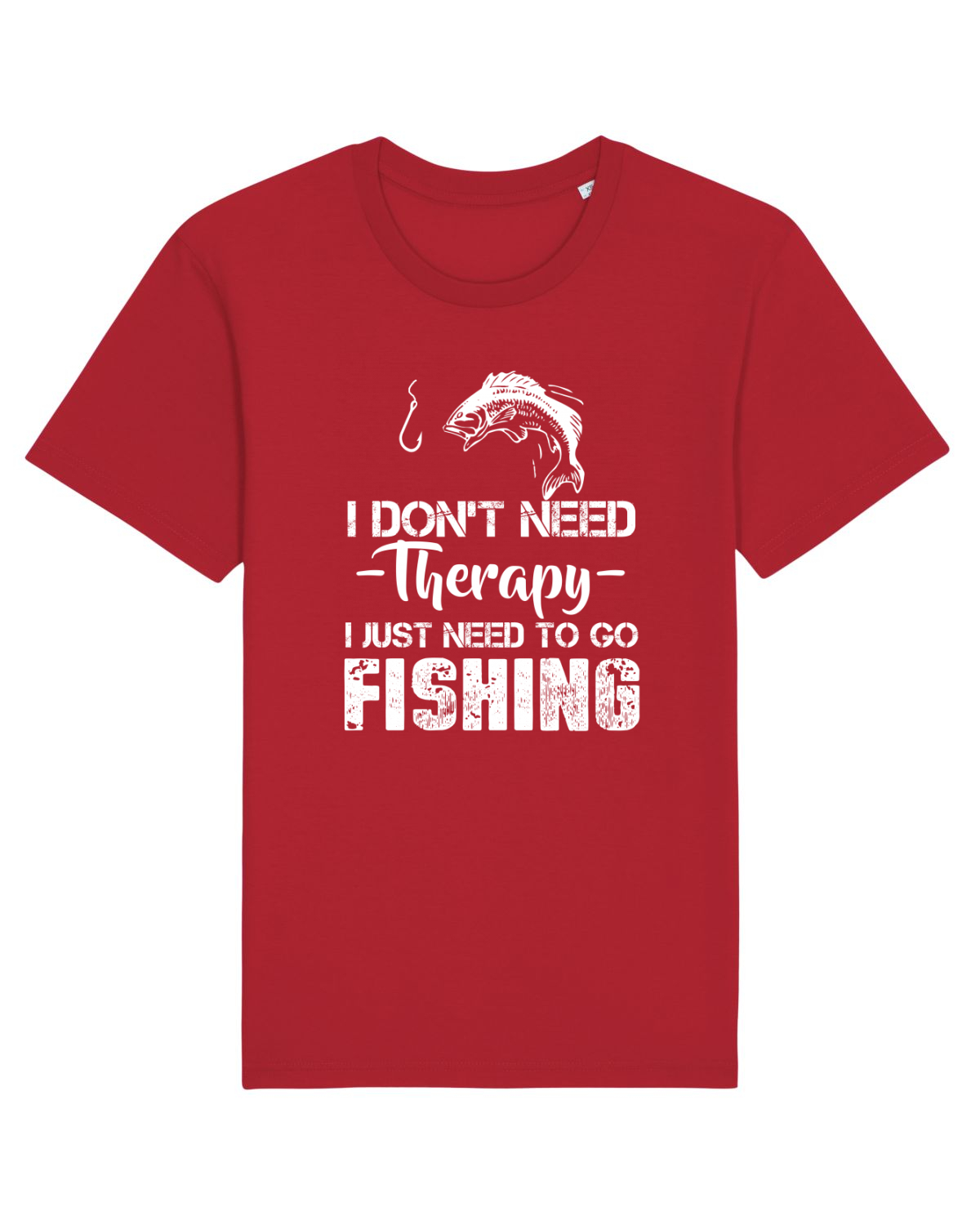 Tricou mânecă scurtă Unisex Rocker Red