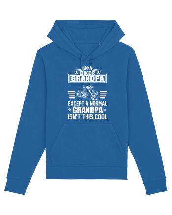 BIKER GRANDPA Royal Blue