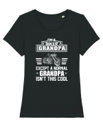 BIKER GRANDPA Tricou mânecă scurtă guler larg fitted Damă Expresser