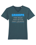 Grandpa Tricou mânecă scurtă guler V Bărbat Presenter