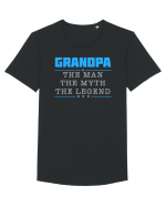Grandpa Tricou mânecă scurtă guler larg Bărbat Skater